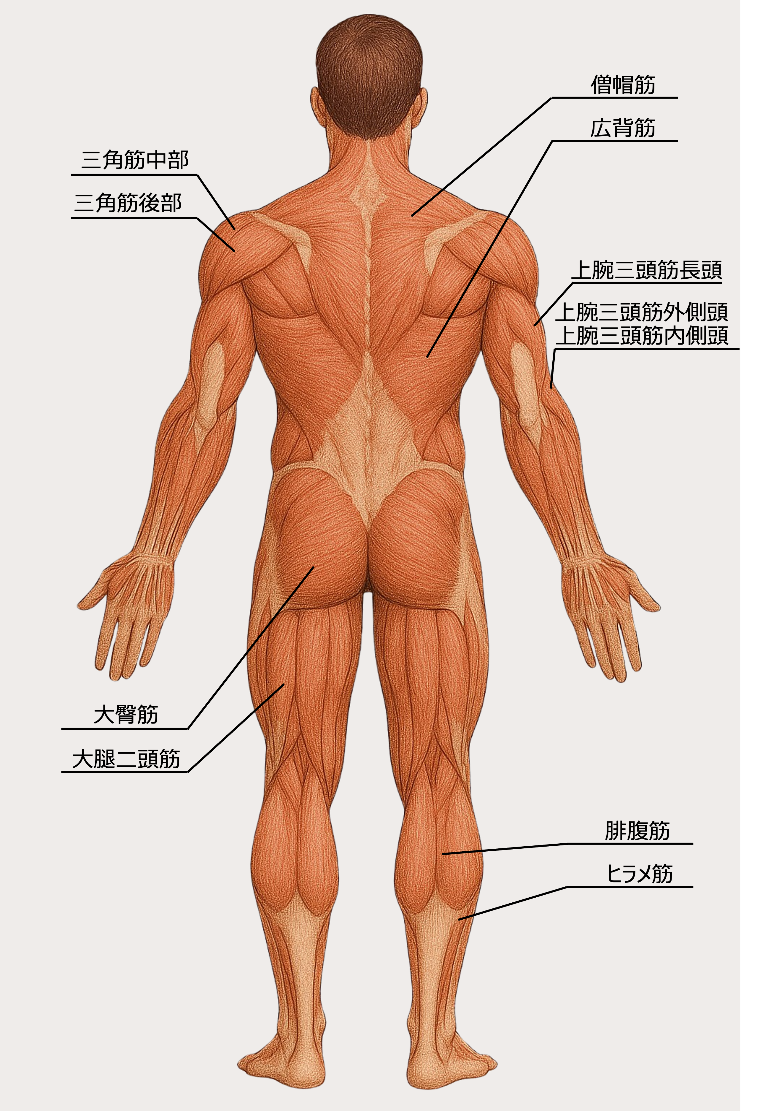筋肉図 Responsive image